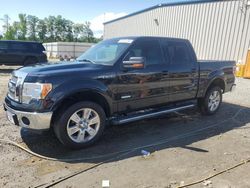 Salvage cars for sale at Spartanburg, SC auction: 2011 Ford F150 Supercrew