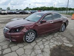 Salvage cars for sale from Copart Indianapolis, IN: 2011 Honda Accord EXL