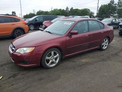 Salvage cars for sale at Denver, CO auction: 2009 Subaru Legacy 2.5I