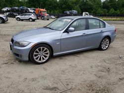 Salvage cars for sale at Waldorf, MD auction: 2011 BMW 328 XI