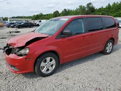 Salvage cars for sale at Memphis, TN auction: 2013 Dodge Grand Caravan SE