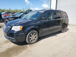 Salvage cars for sale at Duryea, PA auction: 2012 Chrysler Town & Country Touring