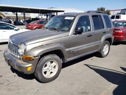 Salvage cars for sale from Copart Hayward, CA: 2005 Jeep Liberty Limited