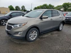 Salvage cars for sale at Moraine, OH auction: 2018 Chevrolet Equinox LT