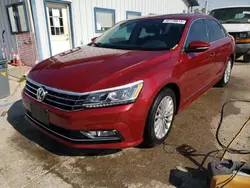 Flood-damaged cars for sale at auction: 2016 Volkswagen Passat SE