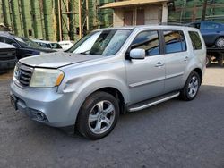 Salvage cars for sale at Kapolei, HI auction: 2014 Honda Pilot EXL