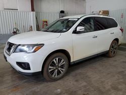 Salvage cars for sale from Copart Lufkin, TX: 2017 Nissan Pathfinder S