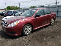 Salvage cars for sale at New Britain, CT auction: 2011 Subaru Legacy 2.5I