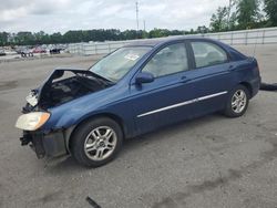 KIA Spectra lx Vehiculos salvage en venta: 2005 KIA Spectra LX