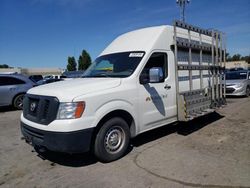 Salvage trucks for sale at Hayward, CA auction: 2016 Nissan NV 2500 S