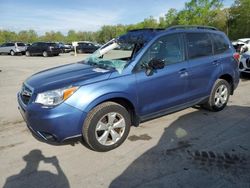 Salvage cars for sale at Ellwood City, PA auction: 2016 Subaru Forester 2.5I Premium