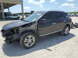 Salvage cars for sale at West Palm Beach, FL auction: 2013 Nissan Rogue S