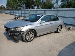 Salvage cars for sale from Copart Riverview, FL: 2014 Honda Accord EX