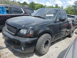Ford salvage cars for sale: 1999 Ford F150 SVT Lightning