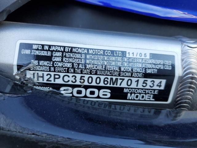 2006 Honda CBR600 F4