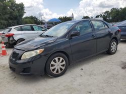 Salvage cars for sale from Copart Ocala, FL: 2010 Toyota Corolla Base