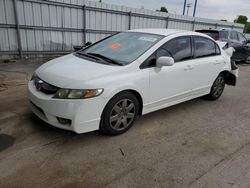 Honda salvage cars for sale: 2009 Honda Civic LX