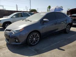 Salvage cars for sale at Wilmington, CA auction: 2015 Toyota Corolla L