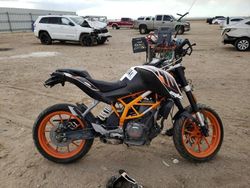 KTM salvage cars for sale: 2016 KTM RC 390