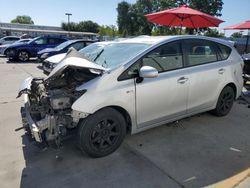 Vehiculos salvage en venta de Copart Sacramento, CA: 2012 Toyota Prius V