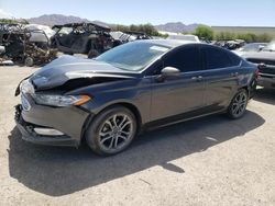 Salvage cars for sale at Las Vegas, NV auction: 2017 Ford Fusion SE