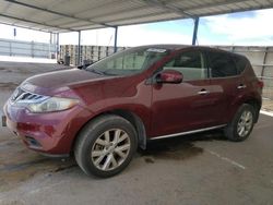 Salvage cars for sale from Copart Anthony, TX: 2012 Nissan Murano S
