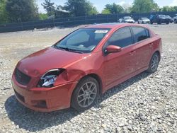 Salvage cars for sale from Copart Madisonville, TN: 2010 Nissan Sentra SE-R