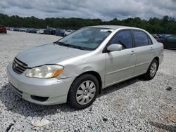 Salvage cars for sale from Copart Ellenwood, GA: 2004 Toyota Corolla CE
