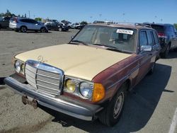 Salvage cars for sale at Vallejo, CA auction: 1984 Mercedes-Benz 300 TDT