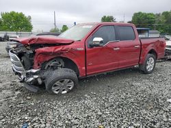 Ford salvage cars for sale: 2015 Ford F150 Supercrew