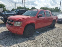 Salvage cars for sale from Copart Columbus, OH: 2009 Chevrolet Avalanche K1500 LT