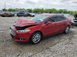 Salvage cars for sale at Louisville, KY auction: 2014 Ford Fusion SE