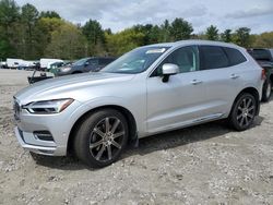 Salvage cars for sale at Mendon, MA auction: 2019 Volvo XC60 T6 Inscription