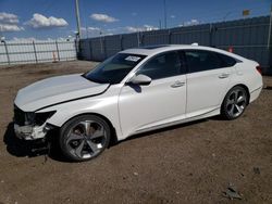 Honda Accord Touring Vehiculos salvage en venta: 2018 Honda Accord Touring