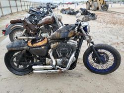 Salvage motorcycles for sale at New Braunfels, TX auction: 2006 Harley-Davidson XL1200 L