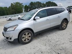 Salvage cars for sale at Loganville, GA auction: 2015 Chevrolet Traverse LT