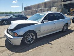 Salvage cars for sale from Copart Fredericksburg, VA: 2003 BMW 530 I Automatic