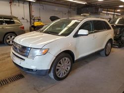 Salvage cars for sale at Wheeling, IL auction: 2008 Ford Edge Limited
