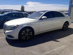 Salvage cars for sale at North Las Vegas, NV auction: 2016 Mercedes-Benz S 550