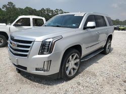 Salvage cars for sale at Houston, TX auction: 2016 Cadillac Escalade Luxury