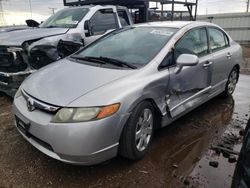 Honda salvage cars for sale: 2006 Honda Civic LX