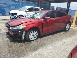 Salvage cars for sale at Riverview, FL auction: 2014 Ford Fusion S