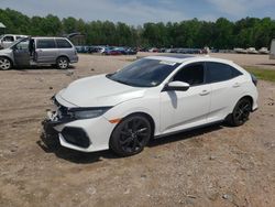 Vehiculos salvage en venta de Copart Charles City, VA: 2018 Honda Civic Sport Touring