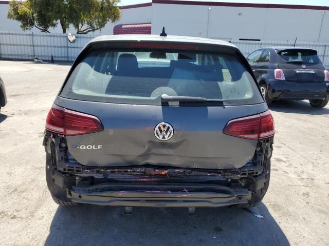 2019 Volkswagen E-GOLF SE