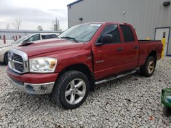 Salvage cars for sale at Appleton, WI auction: 2008 Dodge RAM 1500 ST