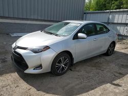 Salvage cars for sale from Copart West Mifflin, PA: 2017 Toyota Corolla L