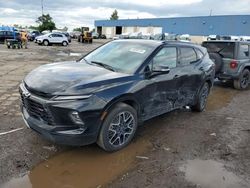 Chevrolet salvage cars for sale: 2023 Chevrolet Blazer RS