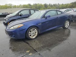 Salvage cars for sale at Exeter, RI auction: 2007 Hyundai Tiburon GS