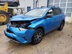 Toyota salvage cars for sale: 2017 Toyota Rav4 HV SE