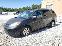 Salvage cars for sale from Copart Ellenwood, GA: 2010 Toyota Sienna CE